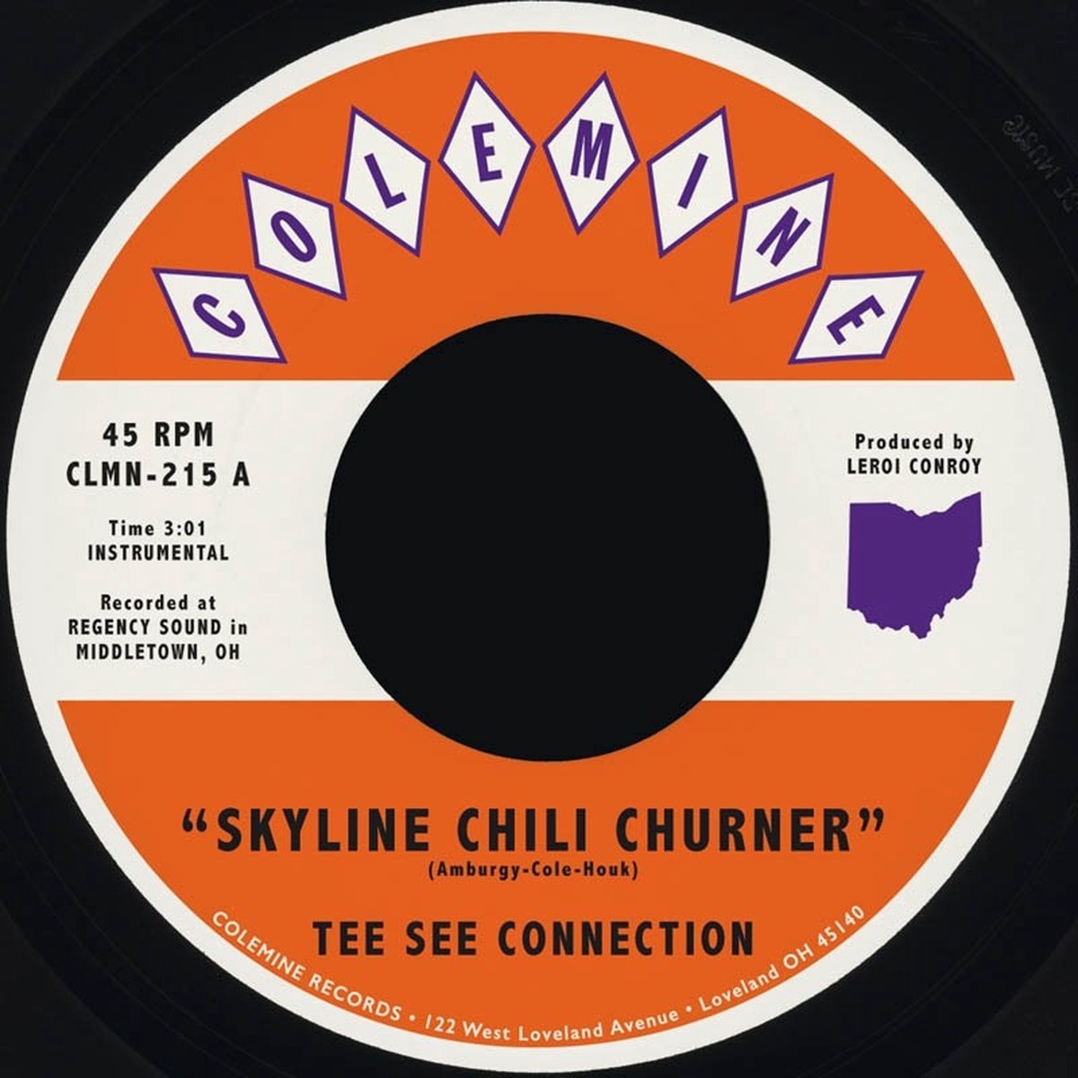 Tee See Connectiom & Leroy Conroy - Skyline Chili Churner (7" Single)