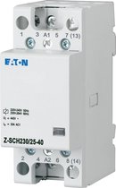 Eaton Z-SCH230/25-40 Installatiezekeringautomaat Nominale spanning: 230 V, 240 V Schakelstroom (max.): 25 A 4x NO 1 stu