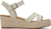 Toms Audrey Sandalen - Met Sleehak - Dames - Beige - Maat 38