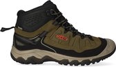 Chaussures de randonnée Keen Targhee IV Mid pour hommes, olive foncé/ Flame Gold | Vert | Nubuck | Taille 44 | K1028987