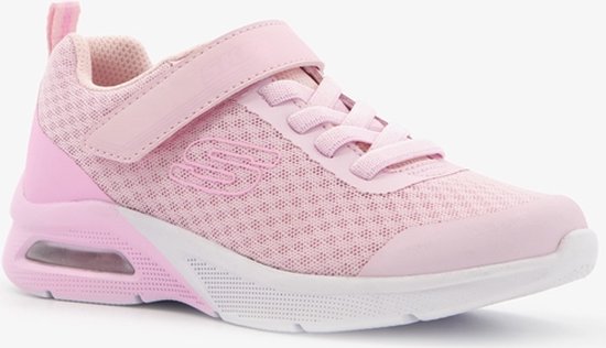 Skechers Microspec Max meisjes sneakers met airzoo - Roze - Extra comfort - Memory Foam