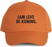 Oranje cap - Lam leve de koning - soBAD. | Oranje | Zon | Koningsdag | Koning | Koningsdag | EK | Voetbal | Nederland