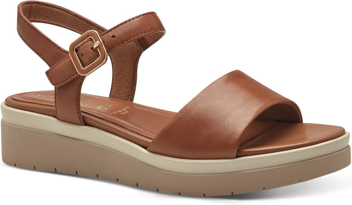 Tamaris COMFORT Essentials Dames Sandalen Sandalette -nu Nut