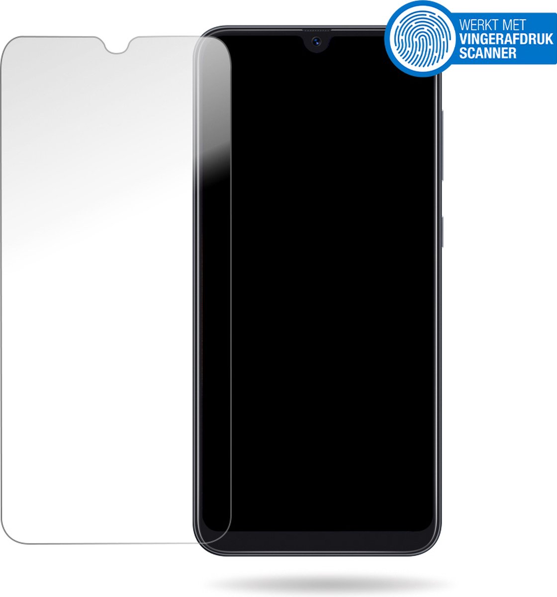 Mobilize Screenprotector geschikt voor Samsung Galaxy A50 Glazen | Mobilize Screenprotector - Case Friendly