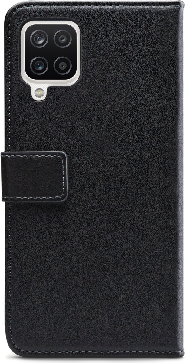 Mobilize Telefoonhoesje geschikt voor Samsung Galaxy M12 Hoesje | Mobilize Classic Gelly Wallet Bookcase Portemonnee | Pasjeshouder voor 2 Pasjes | Telefoonhoesje voor Pinpas / OV Kaart / Rijbewijs - Zwart
