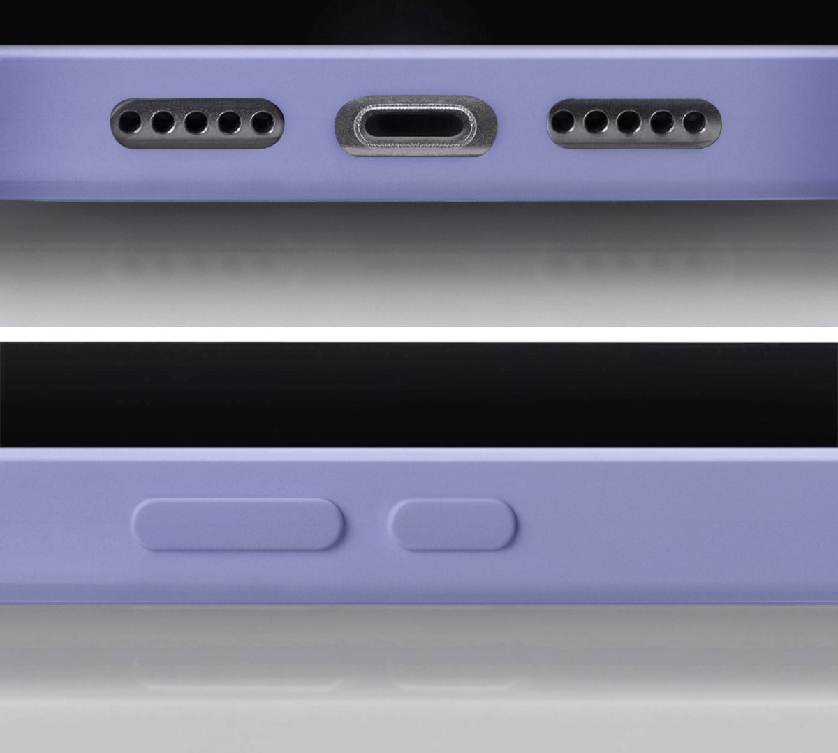 Mobilize Hoesje geschikt voor Samsung Galaxy A04s Telefoonhoesje Flexibel TPU | Mobilize Rubber Gelly Backcover | Galaxy A04s Case | Back Cover - Pastel Purple | Paars