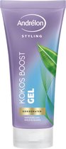 Andrélon Kokos Boost Styling Gel met Kokoswater - Tube 200 ml