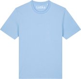 Lotika - Juul T-shirt biologisch katoen - blue soul