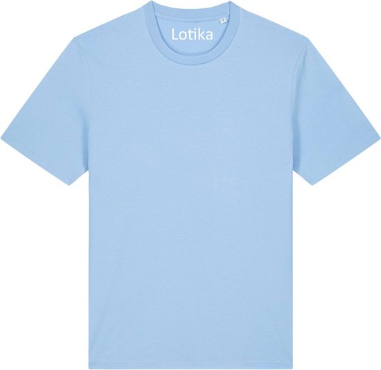 Lotika - Juul T-shirt biologisch katoen - blue soul