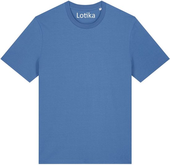 Lotika - Juul T-shirt biologisch katoen - bright blue