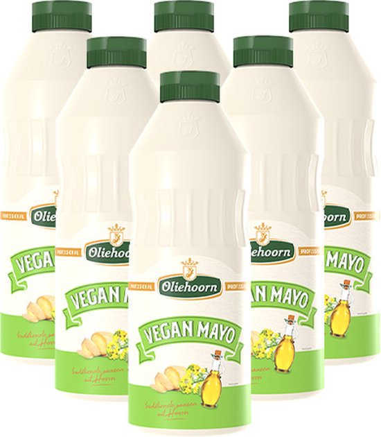 Foto: Oliehoorn vegan mayo 6x 900ml