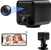 Spy camera wifi met app - Spy camera draadloos - Mini camera spy wifi - Mini camera draadloos - Spionage camera draadloos klein - ‎13 x 9 x 5,4 cm - 1080 Pixels