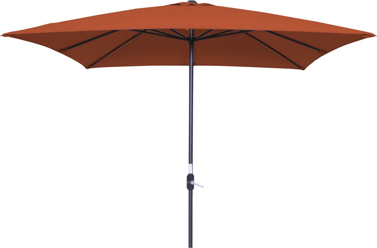 Bol.com Garden Impressions Lotus parasol 250x250 cm - koper aanbieding