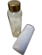 Waterdrop Glass bottle 600 ml Oro