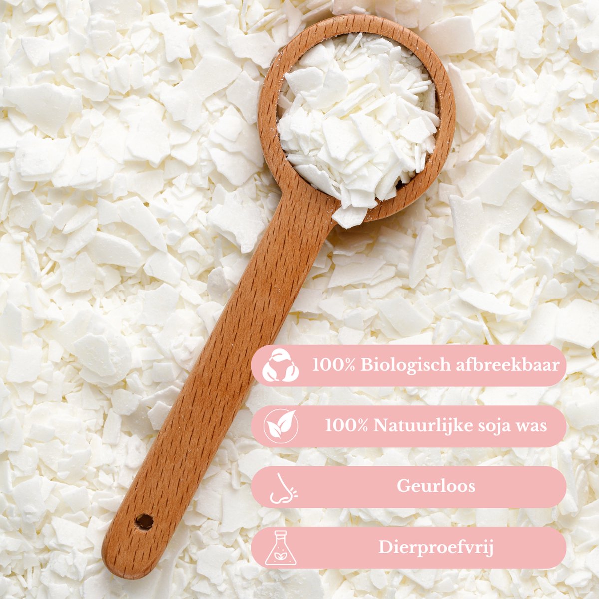 ZoeZo Design - Smeltpan set - Perfect voor beginners - Zelf kaarsen maken - Hobby en creatief - Incl. 250 gram soja was - Candle making kit - Starterspakket - Geurkaars - Smeltpan - Kaarsenlont - DIY - Cadeau - Soy wax — afbeelding 2