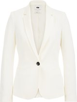 WE Fashion Dames getailleerde jersey stretch blazer