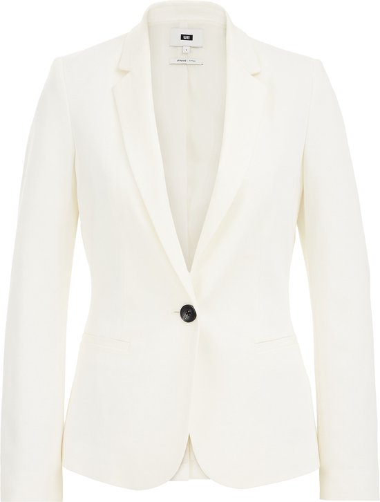 WE Fashion Dames getailleerde jersey stretch blazer