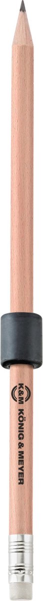 König & Meyer 16099 Houdmagneet met potlood naturel - Pennen, gum en puntenslijpers