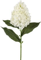Viv! Home Luxuries Hortensia - Hortensia plume - fleur en soie - blanc - 71cm
