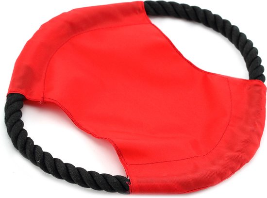 Frisbee hond – honden speelgoed – dieren – hondenspeeltjes – rood