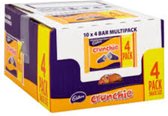 Cadbury Crunchie 4pk 10x100g - (Honingraat) - (Chocolade) - (England) - (Engeland)