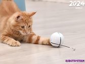 Kat-EntertainmenRobot" Activiteit en interactief, Beweging ,Oplaadbaar zelfrollende, katten en puppy's RobotSpeelgoed: , nieuw met LED-licht .