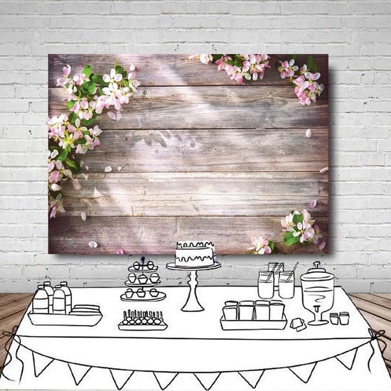 Fotohintergrund Vinyl, Kreidetafel Design – Für Studio, Party, 1,5x2,2m, Personalisierbar