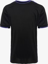 Dutchy kinder voetbal T-shirt zwart paars - Maat 158/164