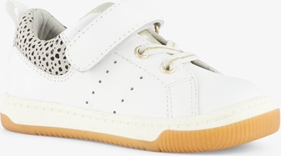 TwoDay leren meisjes sneakers wit - Maat 23