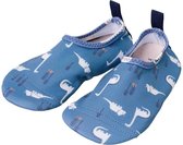 Fresk Zwemschoenen 27/28 -UV 50-bescherming – Antislip Strandschoenen – Quick Dry – Waterschoenen voor Kinderen – Elastische Pasvorm Unisex - Creme - Olives