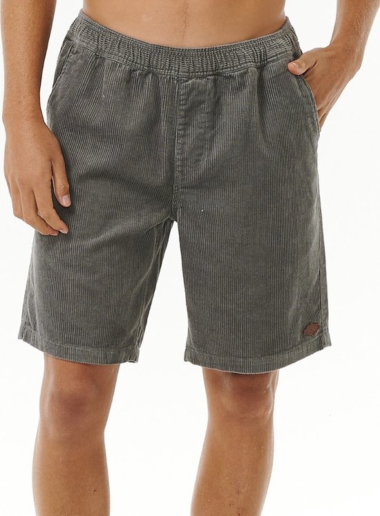 Rip Curl Classic Surf Cord Volley - Charcoal Grey