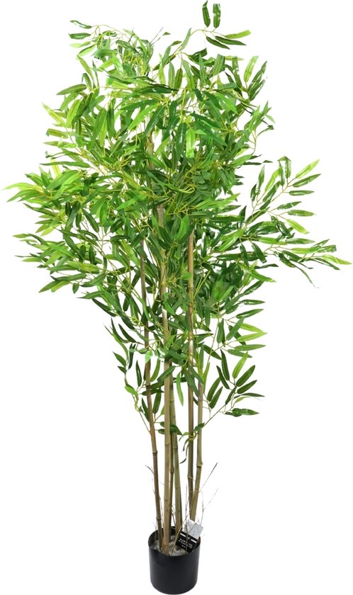 Kunstplant bamboe in pot 160 cm