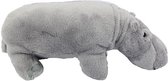 Pia Soft Toys Knuffeldier Nijlpaard - zachte pluche stof - premium kwaliteit knuffels - grijs - 23 cm - Nijlpaarden