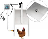 Kippenhokluik - Deuropener - Automatisch - Huisdieren - Tijdschakelaar Buiten