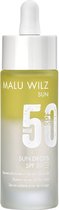 Malu Wilz - Sun Drops SPF 50 - 30ml - enkele druppels onder de dagcrème - beschermd je gezicht - gelaat -zonnefactor 50 - summerdrops