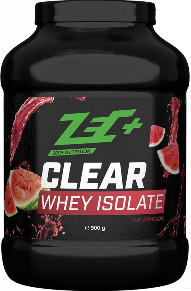 Zec+ Clear Whey Isolate (900g) Watermelon - Eiwitten - Helder eiwit