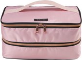 CabinMax Packing Cubes Backpack - Koffer Organizer Set - Bagage Organizers - Roze