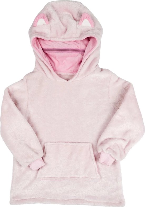 The Home Deco Factory | Hoodie Blanket - Hoodie deken - Deken met mouwen - hoodie korte mouw - Cuddle hoodie - Hoodie blanket oversized hoodie