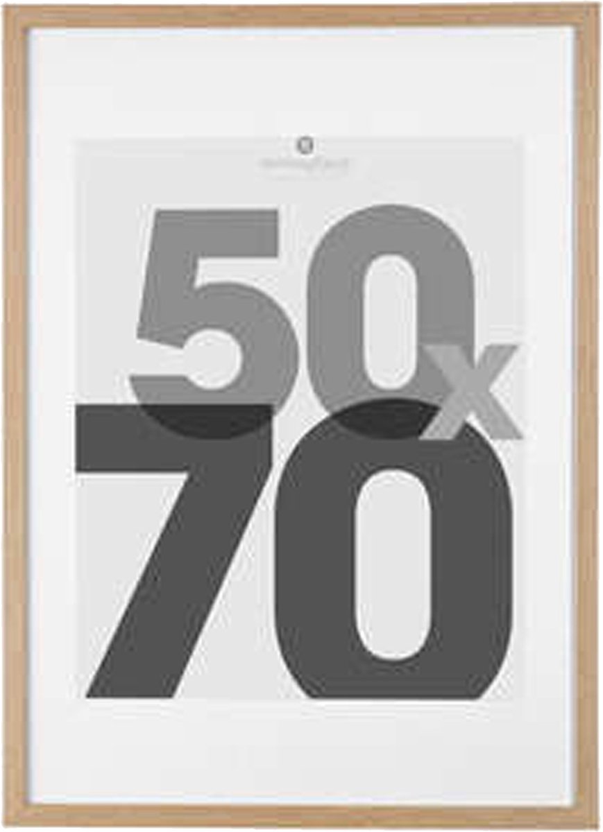 Atmosphera Créateur d'intérieur® FOTOKADER 50 X 70 CM - MDF - NATUREL - MET PASSE PARTOUT