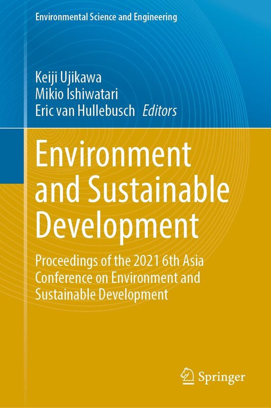 Springer Nature Proceedings excluding Computer Science - Env ... - cover