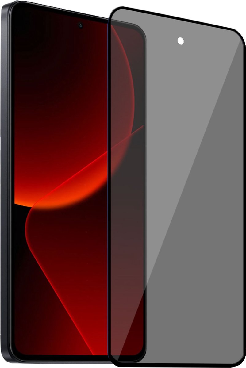 Geschikt voor Xiaomi 13T Pro - Privacy Screenprotector - Beschermglas - Privé GuardCover