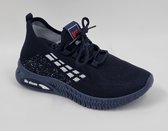 MS Shoes - Heren Schoenen - Heren Sneakers - Blauw - Maat 44