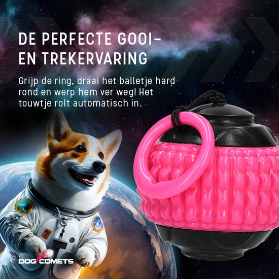 Dog Comets Blazar Jet - Sterke en veelzijdige speelbal Dog Comets Blazar Jet - Sterke en veelzijdige speelbal