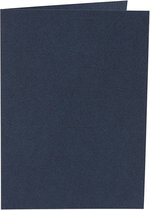 Kaarten, blauw, afmeting kaart 10,5x15 cm, 220 gr, 10 stuk/ 1 doos