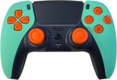 Clever PS5 Mint'n Orange Controller