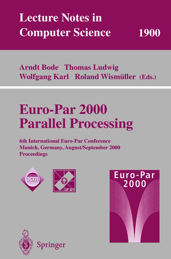 Euro-Par 2000 Parallel Processing - cover