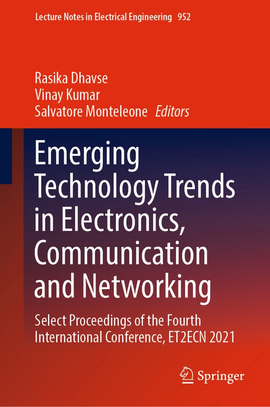 Lecture Notes in Electrical Engineering952- Emerging Technol ... - cover