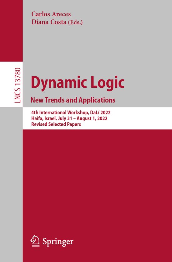 Lecture Notes in Computer Science13780- Dynamic Logic. New T ... - cover