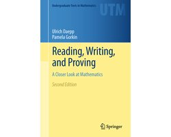 Omslag van Reading, Writing, and Proving