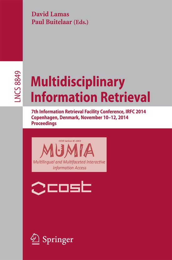 Multidisciplinary Information Retrieval - cover